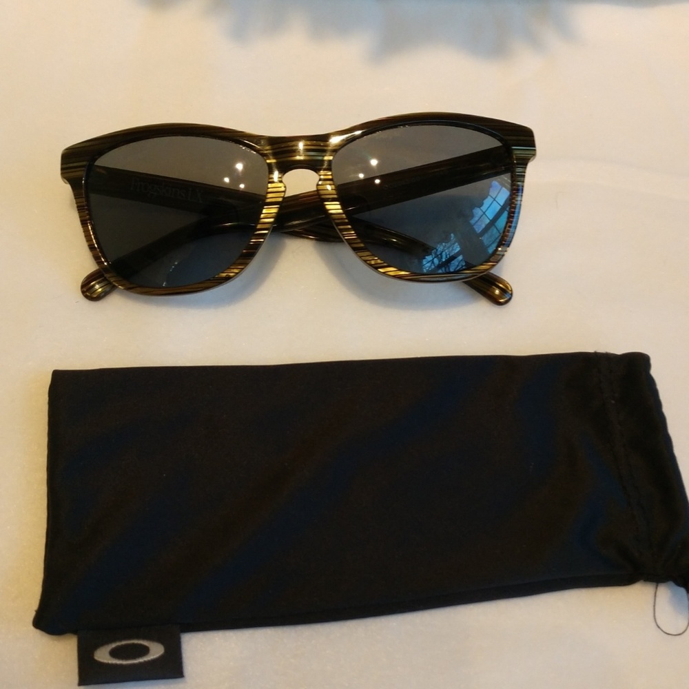Oakley Frogskins Banded Green, polarized